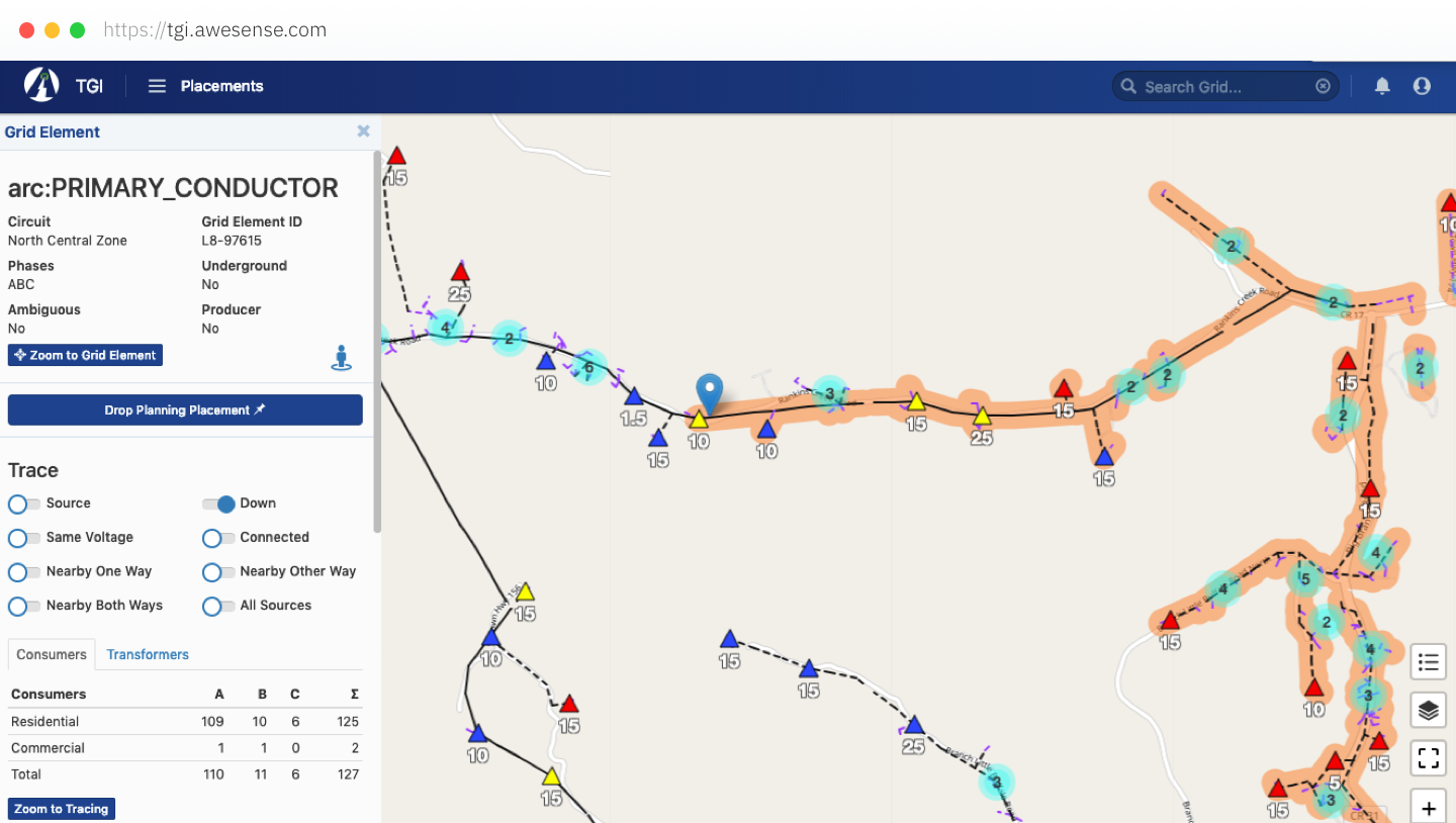Connectivity, GIS (Geospatial) and Topology Correction Awesense