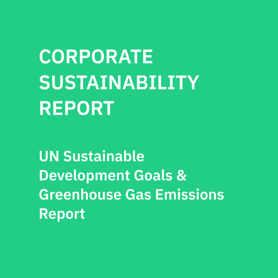 Corporate Sustainability Report: 2020